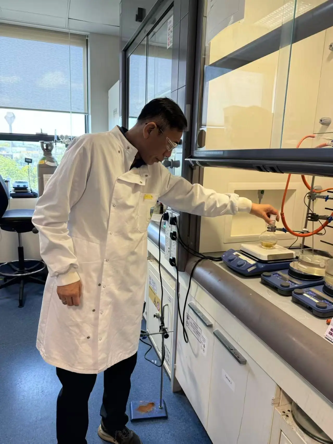 HPAE polymer formulation work in the Branca Bunús laboratory