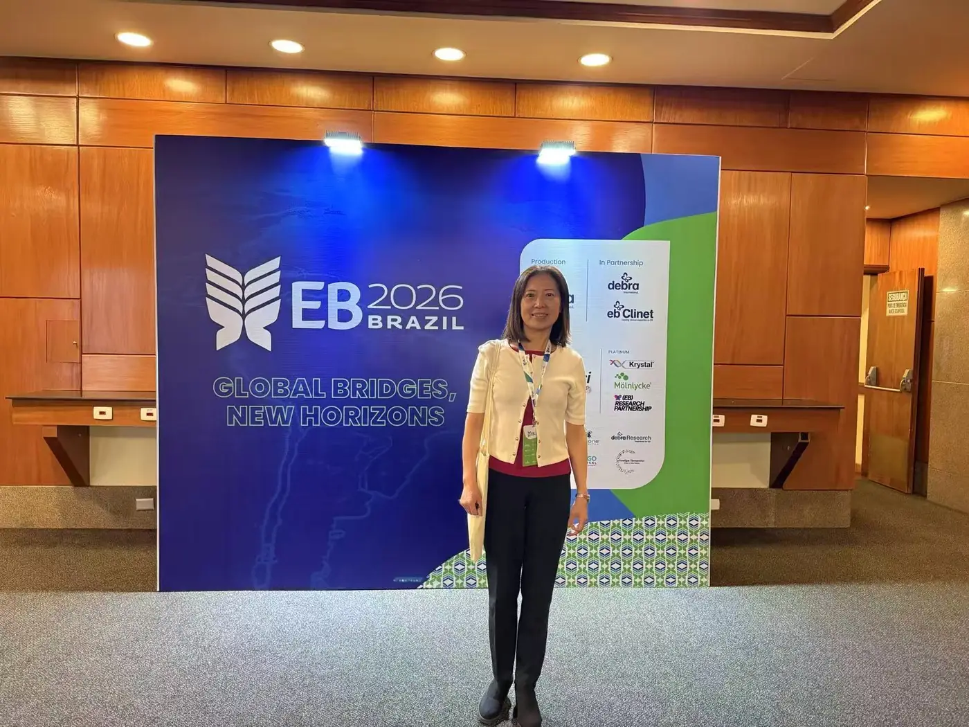 Epidermolysis Bullosa international research meeting in Brazil