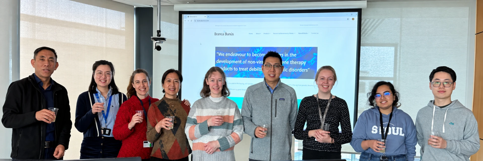 The cross-disciplinary Branca Bunús scientific and corporate team