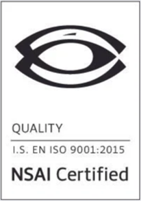 NSAI ISO 9001:2015 logo